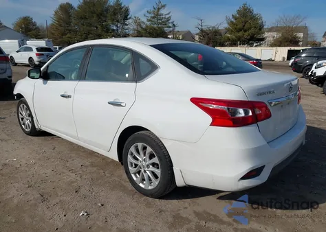 2017 Nissan Sentra S z USA, uszkodzony, nr VIN 3N1AB7AP2HY407129